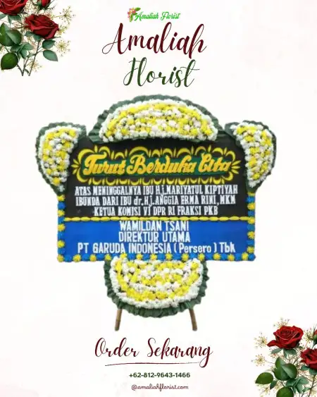 Papan Bunga Duka citraland